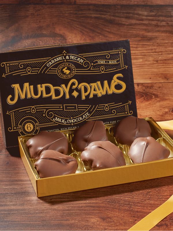 1 box of muddy paws