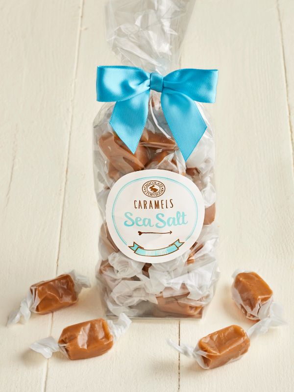 1 bag of sea salt wrapped caramels